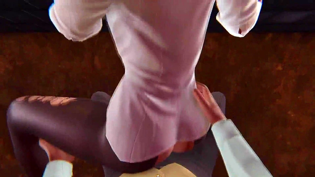 Spying on how Elizabeth gets fucked l 3D porno game