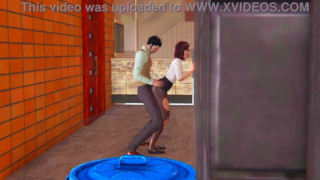 Spying on how Elizabeth gets fucked l 3D porno game