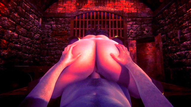 Witcher sex with Yennefer l 3D porno game