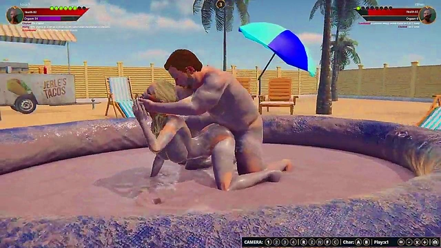 Ethan vs Kelsey (Naked Fighter 3D)