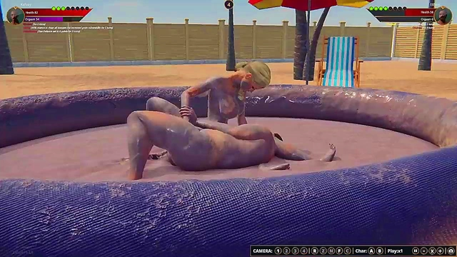 Ethan vs Kelsey (Naked Fighter 3D)