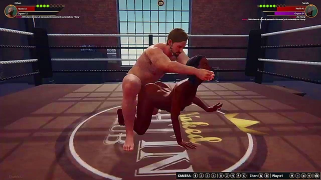 Ethan vs. Sarah (Naked Fighter 3D)