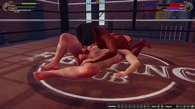 Ethan vs. Sarah (Naked Fighter 3D)