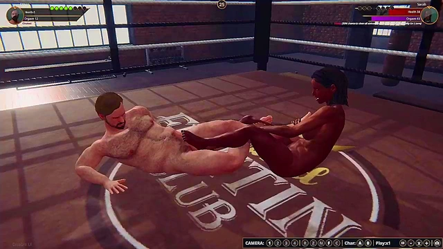 Ethan vs. Sarah (Naked Fighter 3D)