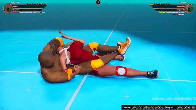 Rick Tracy VS Nezakah (Naked Fighter 3D)