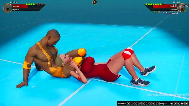 Rick Tracy VS Nezakah (Naked Fighter 3D)