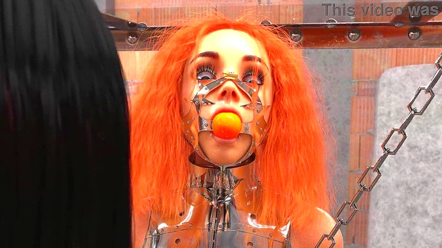 Metal Bondage Fetish 3D Compilation