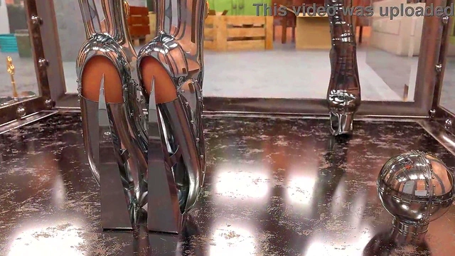 Metal Bondage Fetish 3D Compilation