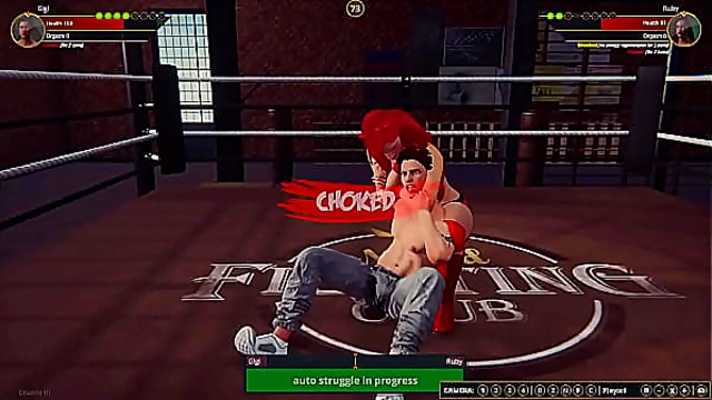 Gigi VS Ruby (Naked Fighter 3D)