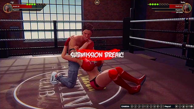 Gigi VS Ruby (Naked Fighter 3D)