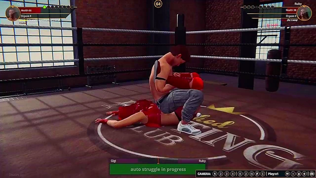 Gigi VS Ruby (Naked Fighter 3D)