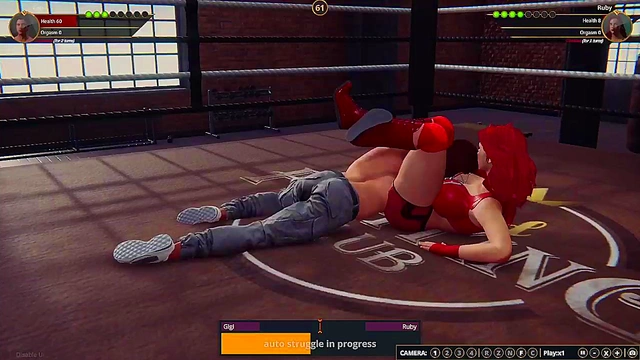 Gigi VS Ruby (Naked Fighter 3D)