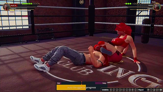 Gigi VS Ruby (Naked Fighter 3D)