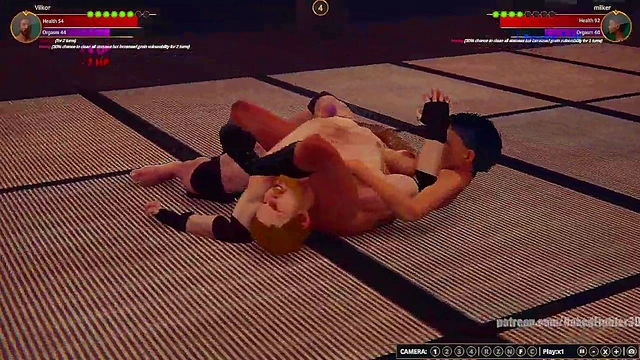 Vilkor VS Milker (Naked Fighter 3D)