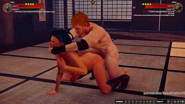 Vilkor VS Milker (Naked Fighter 3D)