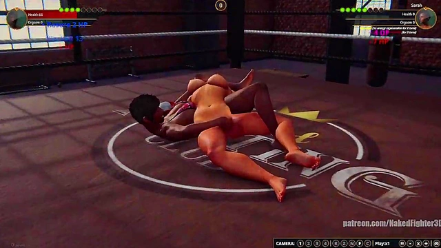 Leticia VS Sarah (Naked Fighter 3D)