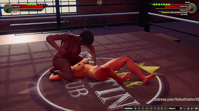 Leticia VS Sarah (Naked Fighter 3D)