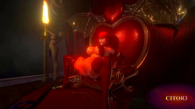 Citor3 3D VR game vore pussy huge tits mistress