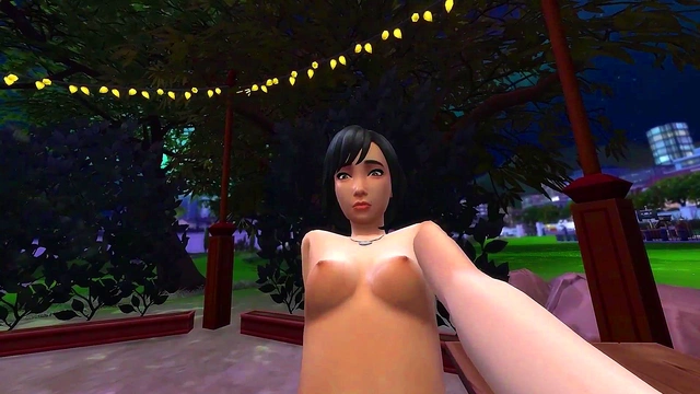 Vlogger Films Herself Getting Fucked By Her Boyfriend In Public - sims 4 - 3D animation