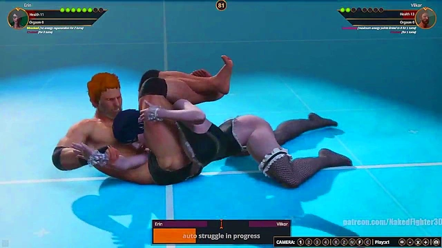 Erin VS Terms (Naked Fighter 3D)