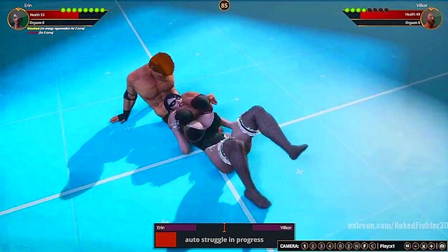 Erin VS Terms (Naked Fighter 3D)
