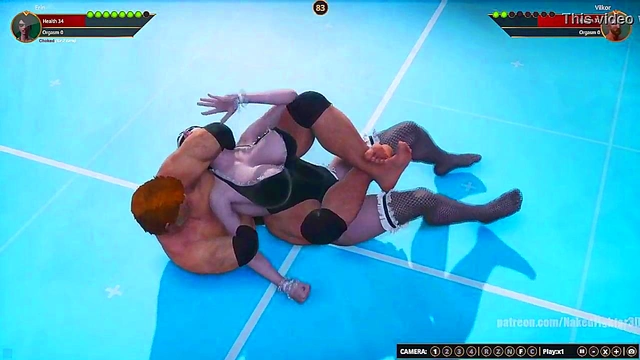 Erin VS Terms (Naked Fighter 3D)