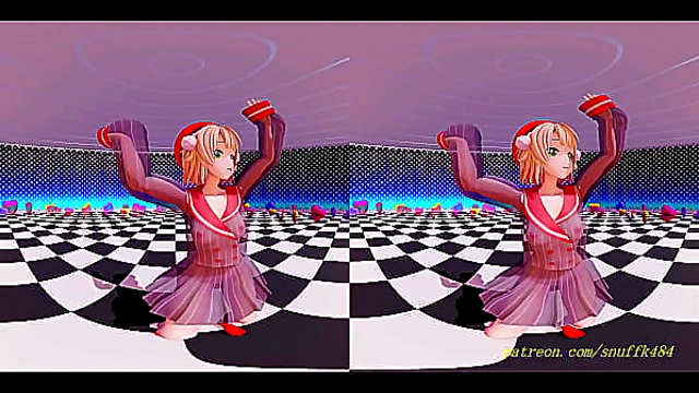 vr180 uimm mmd 3d dance