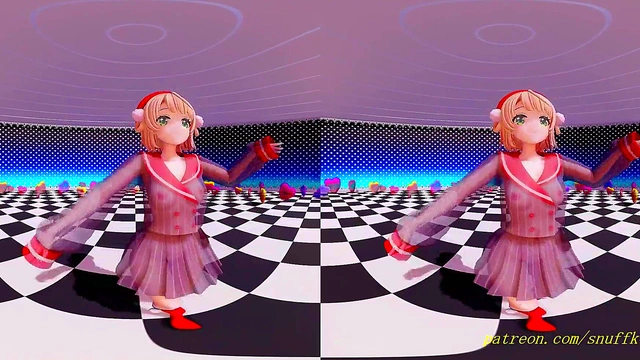 vr180 uimm mmd 3d dance
