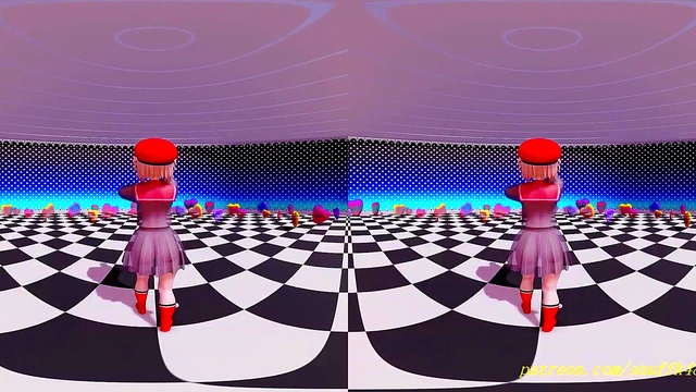 vr180 uimm mmd 3d dance