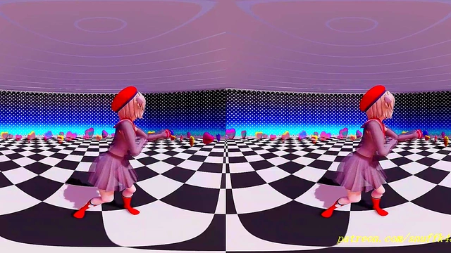 vr180 uimm mmd 3d dance