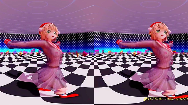 vr180 uimm mmd 3d dance