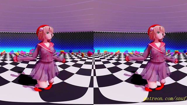 vr180 uimm mmd 3d dance