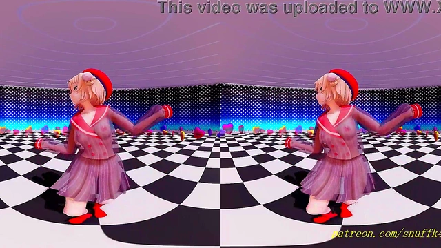 vr180 uimm mmd 3d dance