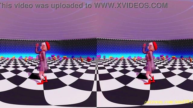 vr180 uimm mmd 3d dance