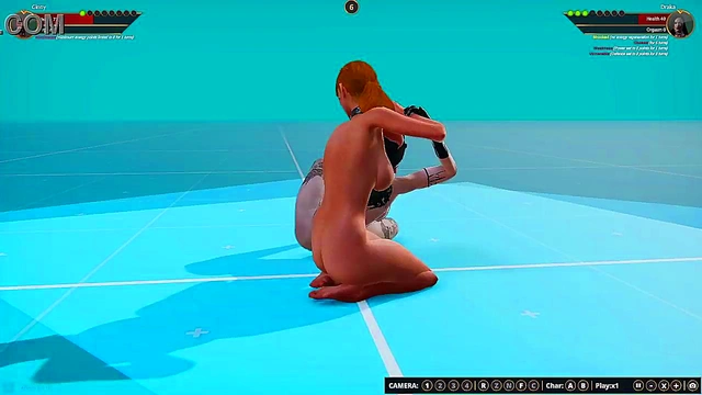 Ginny vs Draka (Naked Fighter 3D)