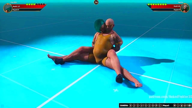 Marilith VS Aaron (Naked Fighter 3D)