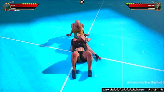 Marilith VS Aaron (Naked Fighter 3D)