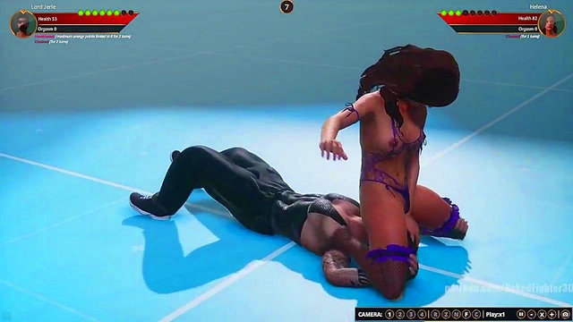 Lord Jerle VS Helena (Naked Fighter 3D)