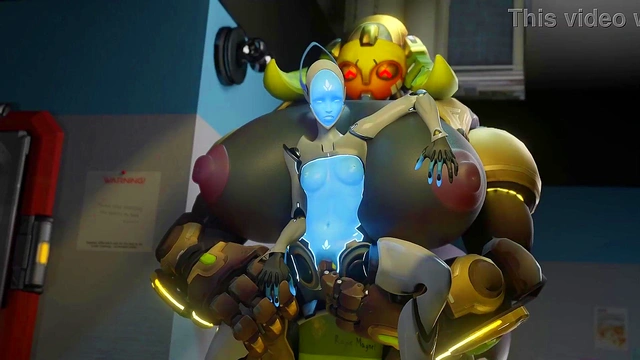 Big 3d overwatch orisa compilation
