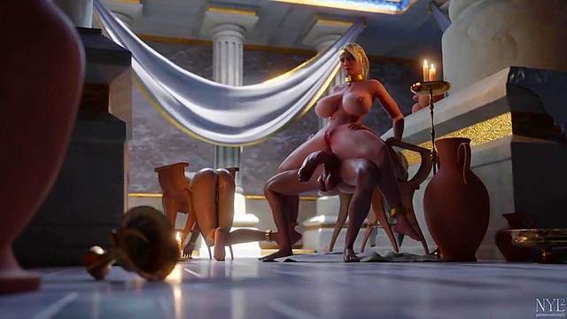 Sindel Cassie Sonya 3D Futa Animation