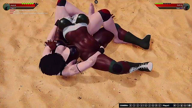 Lacey Punk VS Luna (Naked Fighter 3D)