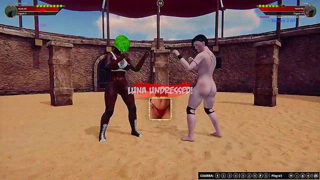 Lacey Punk VS Luna (Naked Fighter 3D)