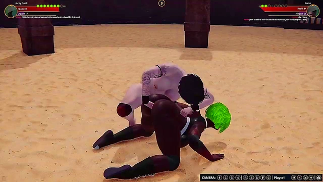 Lacey Punk VS Luna (Naked Fighter 3D)