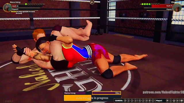 Bianca Iniong VS Terms (Naked Fighter 3D)