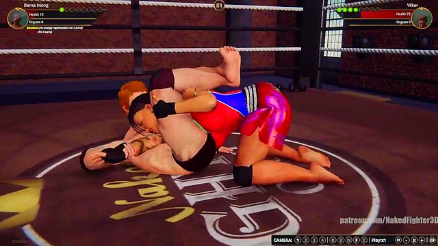 Bianca Iniong VS Terms (Naked Fighter 3D)