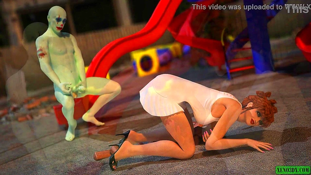 Joker the Clown Fucker. 3D Sex Horror