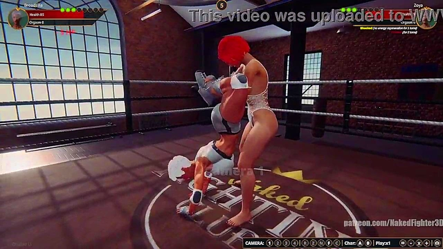 Broadzilla VS Zoya (Naked Fighter 3D)