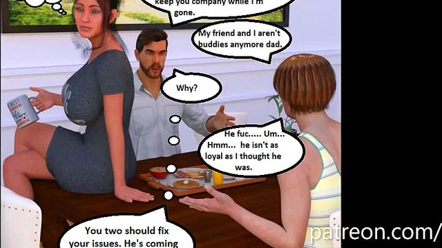 My Friends Hot Ass Stepmom Part 2 (3D Comic)