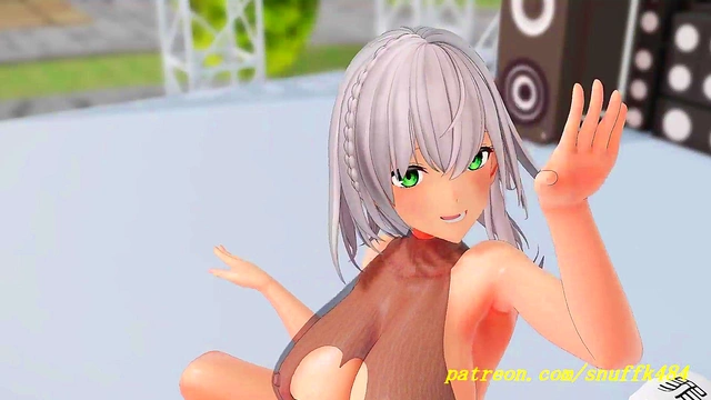 no VR mmd noel sex dance 3d hololive