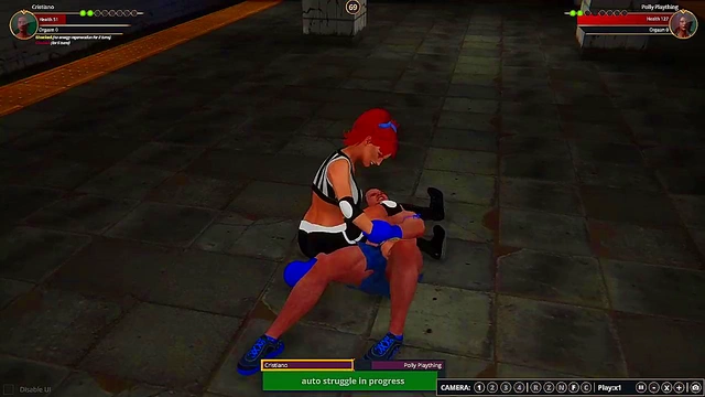 Cristiano VS Polly Plaything (Naked Fighter 3D)